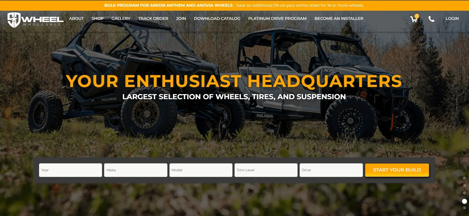 Enthusiast Enterprises website screenshot